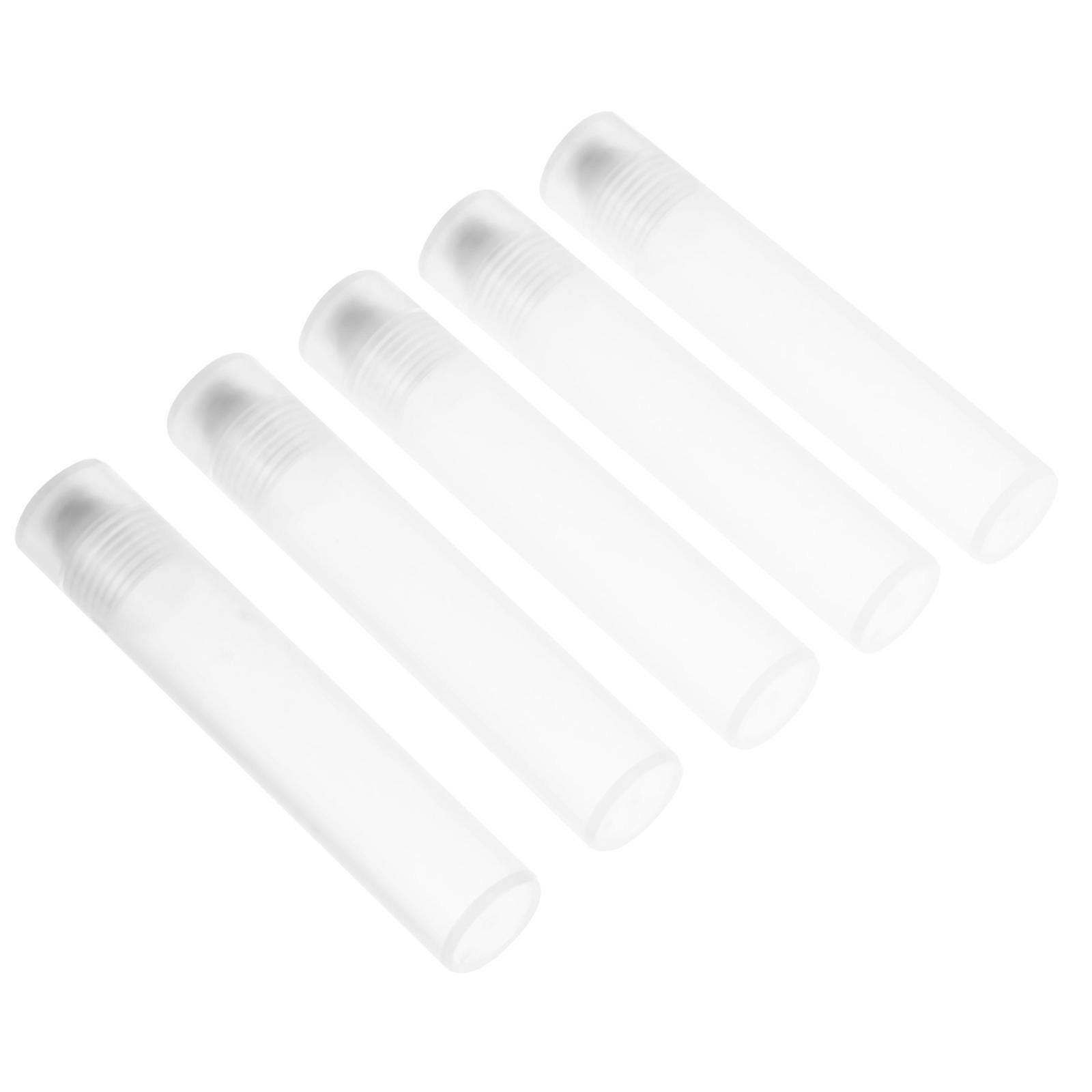 10pcs Roll On Bottles for Storage 20ml Each Plastic Transparent Easy to Use and Travel Friendly