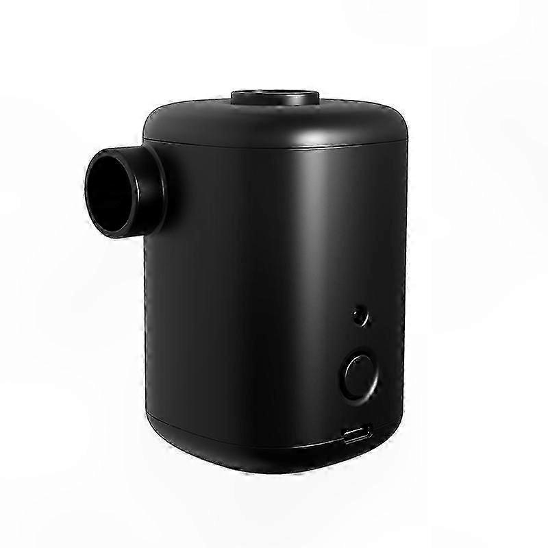 Portable Electric Air Pump with 4 Nozzles for Inflating and Deflating Mattresses, Camping Gear, and More
