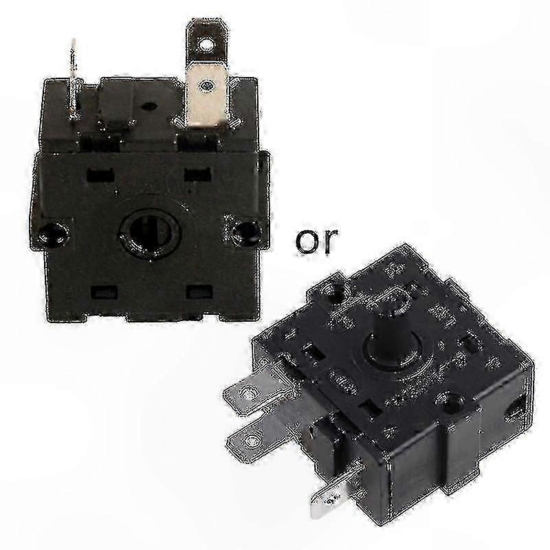 Rotary Switch Selector for Electric Room Heater, 3-Pin 5-Pin AC 250V 16A Position Control