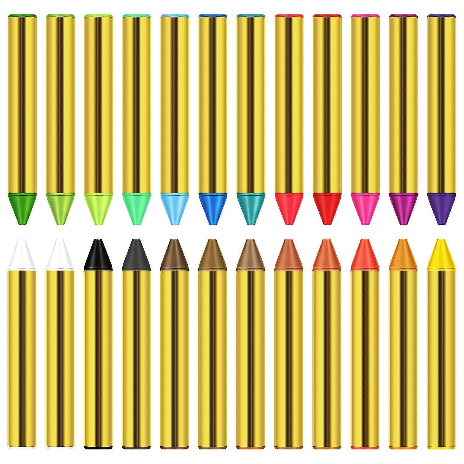 Face Paint Crayons for Painting Use 1 Box Face Painting Kit 24 Colors