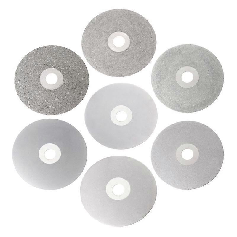 4" 100mm 80-2000# Diamond Flat Lapidary Wheel Polishing Grinding Disc
