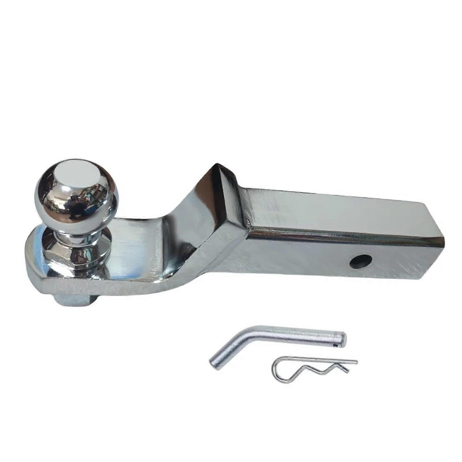 Trailer Hitch 2-Inch Receiver, 6000-Pound Capacity, Hitch Mount For Trucks And SUVs, RV Parts, Silver