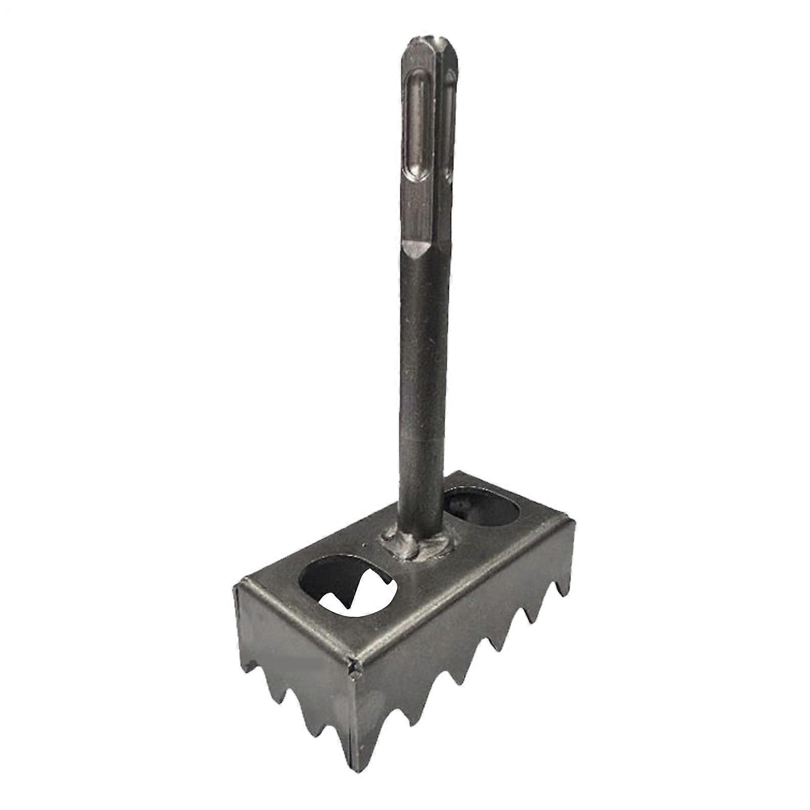 Square slot cutter  installation boxes cutter, rectangular multifunctional jigsaw blade with ergonomic steel handle