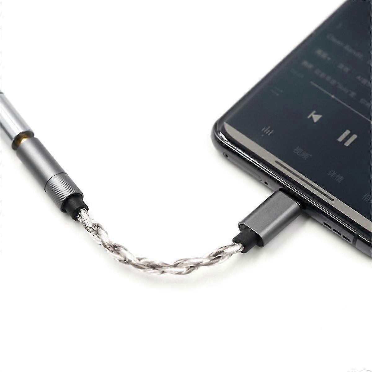 32bit 384KHz Audio Decoding Type C to 3.5mm Headphone Adapter CX31993 (Target Market: Europe)