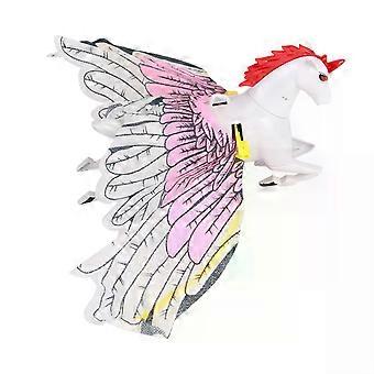 Simulazione Cavallo Volante Giocattolo Interattivo Gatto Giocattoli Elettrico Appeso Aquila Volante Uccello Gatto Teasering Gioco per Gattini Animali Domestici Giocattoli Per Cani