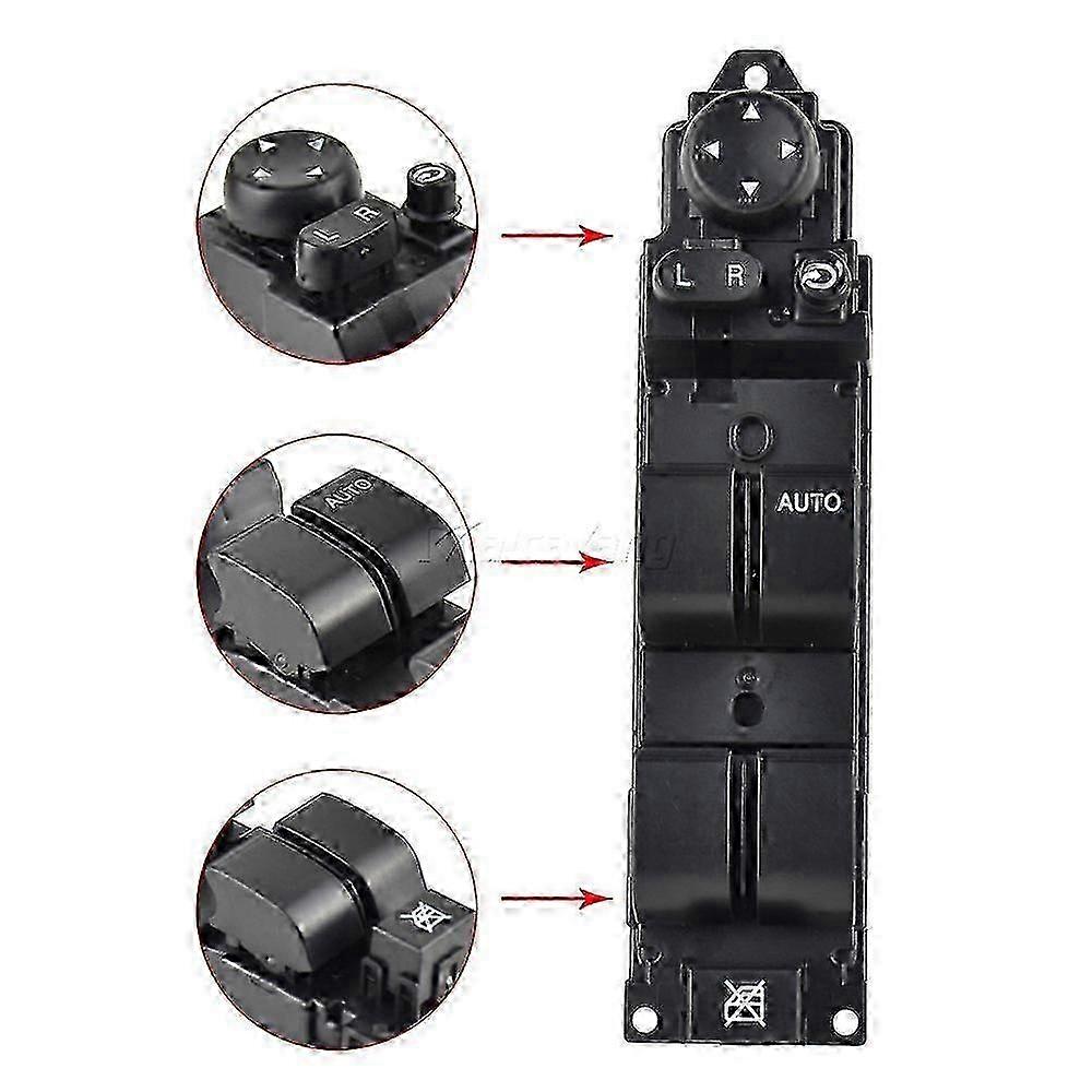 Power Window Control Switch for Mazda 2 6 2008-2012 Right Front Driver Side Mirror D652-66-350A