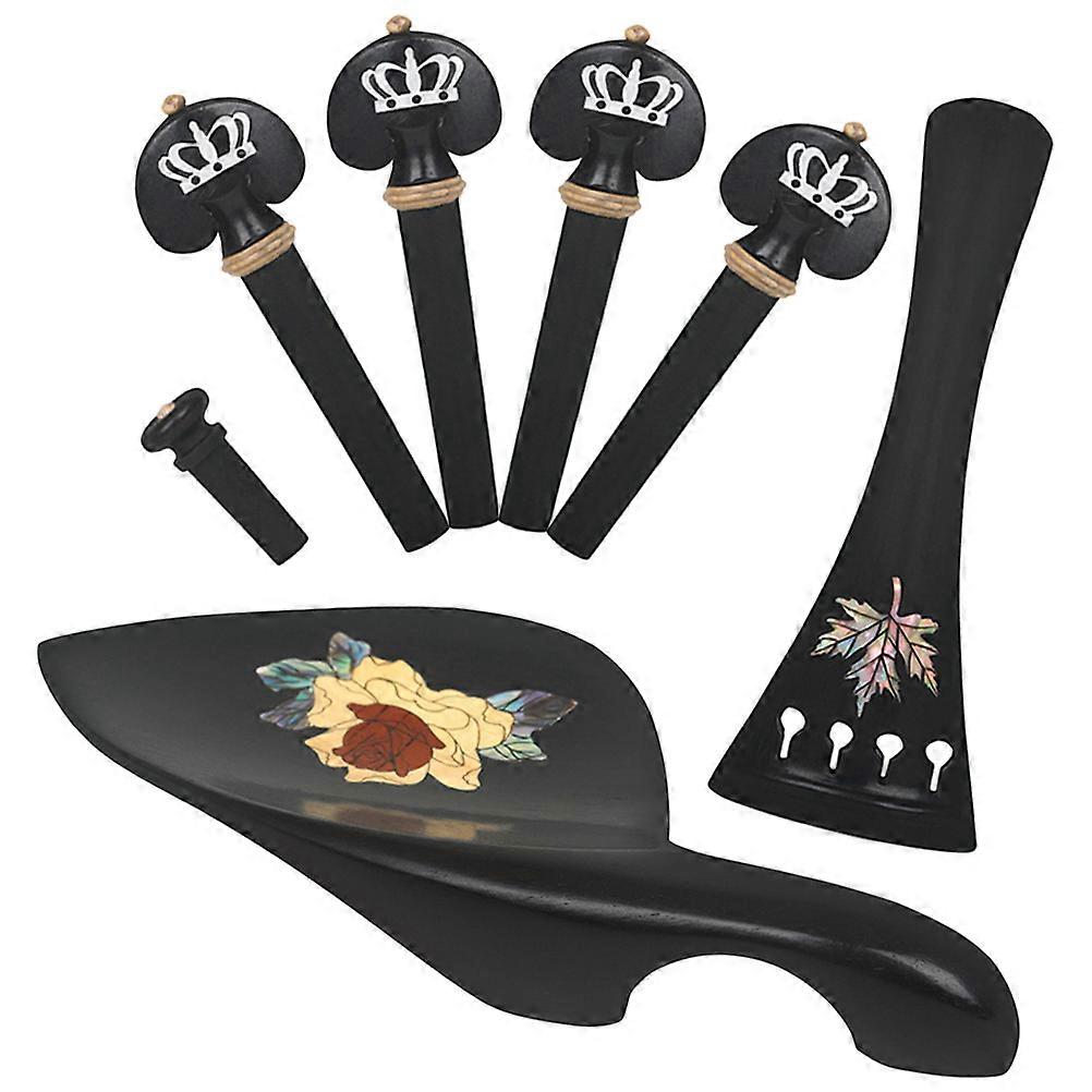 Violin Accessory Tailpiece For Music Performance And Instrument Maintenance In 1 Set With Handmade