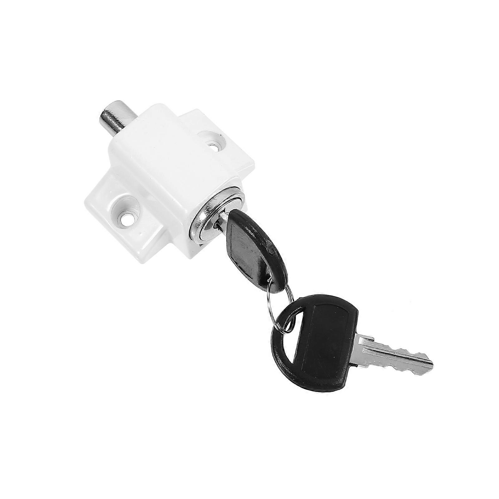Window Safety Stopper Lock For Homeowners Ensuring Security With Key Locking Technology 1Set