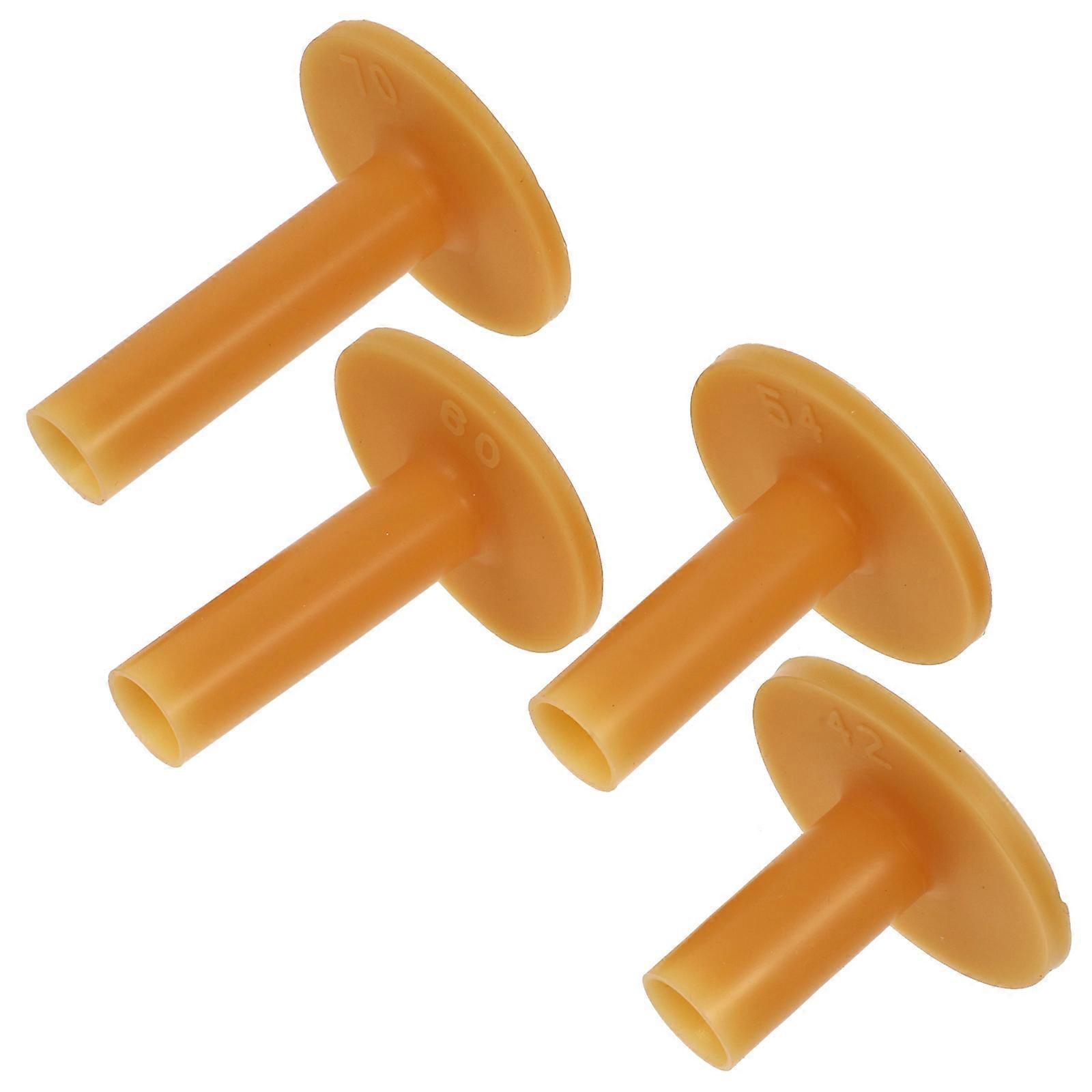 Golf Equipment 4Pcs Cowhells Golfs Tees Wear-Resistant Golf Ball Holder With Oversize Head for Optimal Performance At Golf Course
