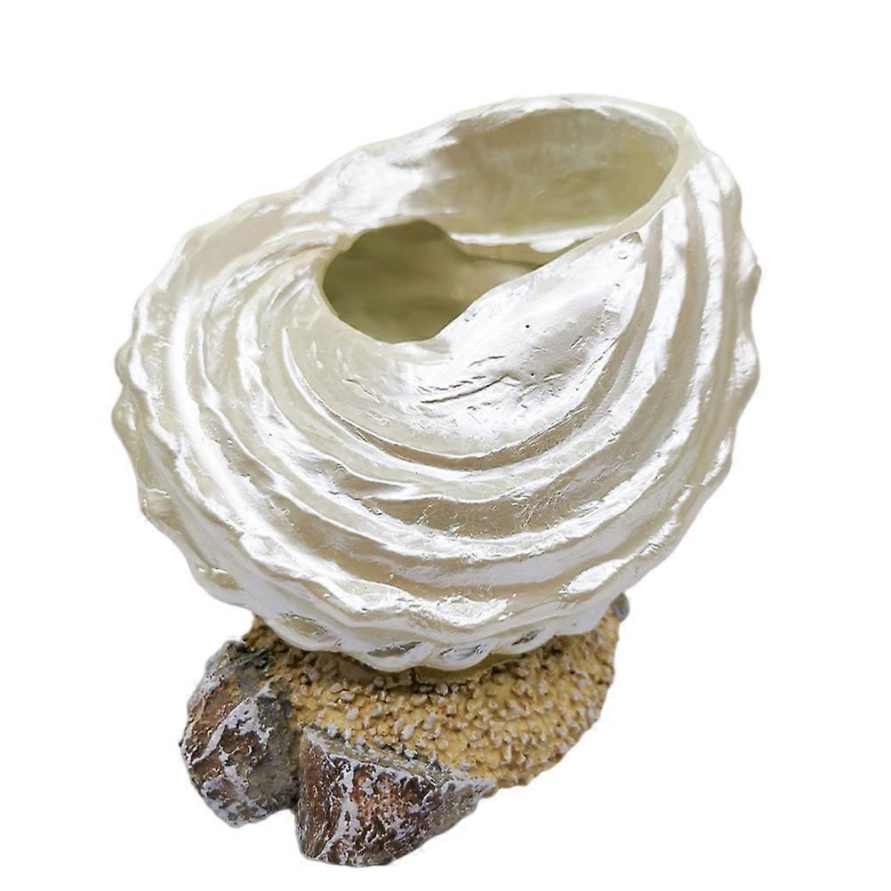 Unique Resin Conch Piece 1Pc Creative Conch Sculptural Decor Designed For Outdoor Landscape