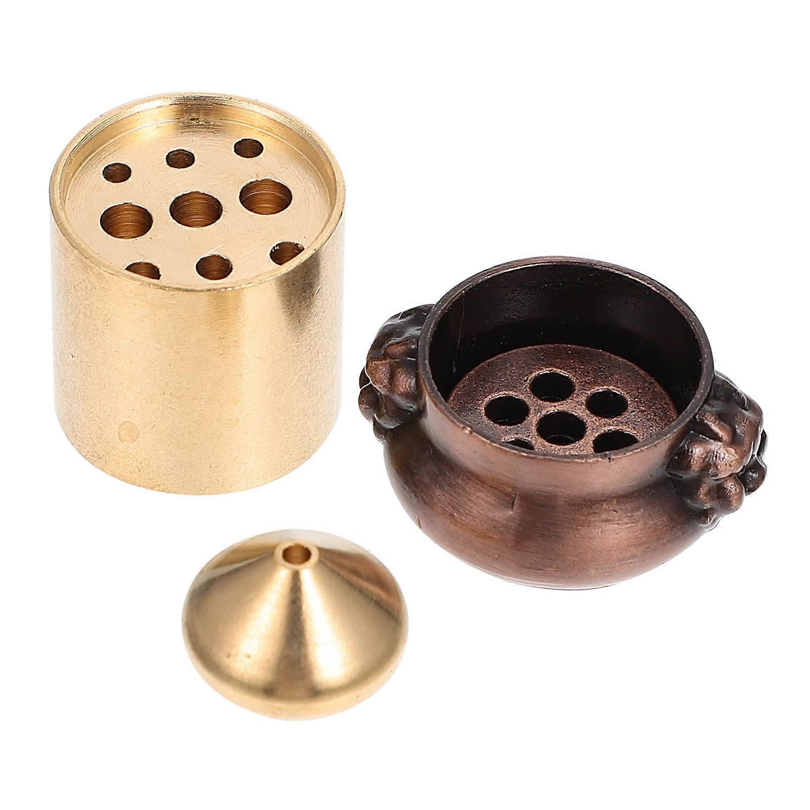 3Pcs Incense Censers For Enjoying Fragrance At Home Decoration And Family Gatherings In Assorted Color Style