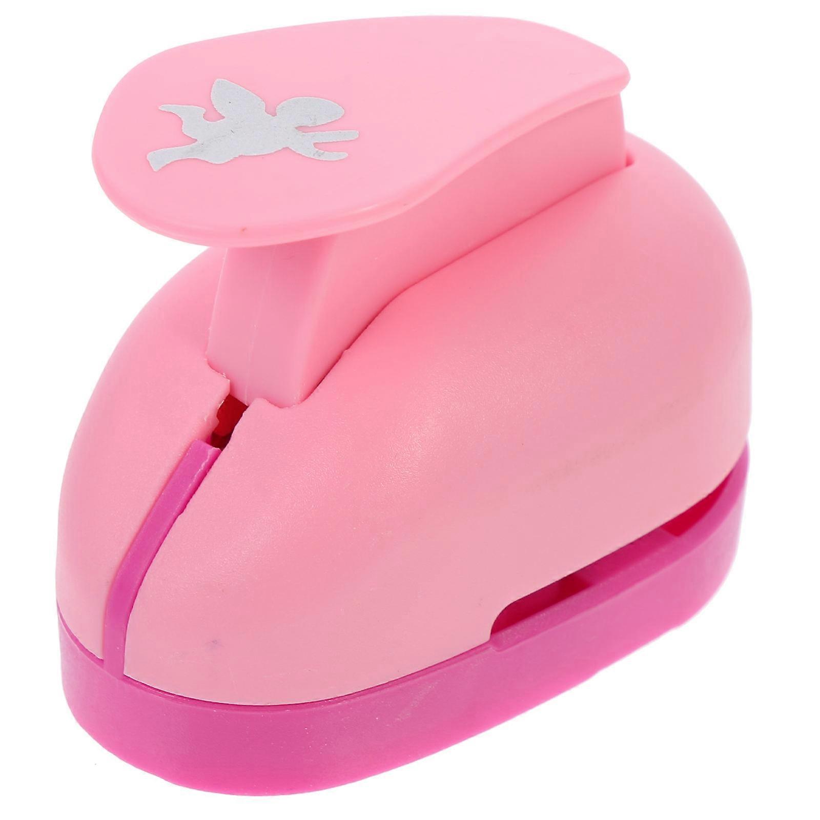 Multi Color DIY Paper Punch for Crafts with Clean Cuts Perfect for Scrapbooking Plastic Lightweight Portable