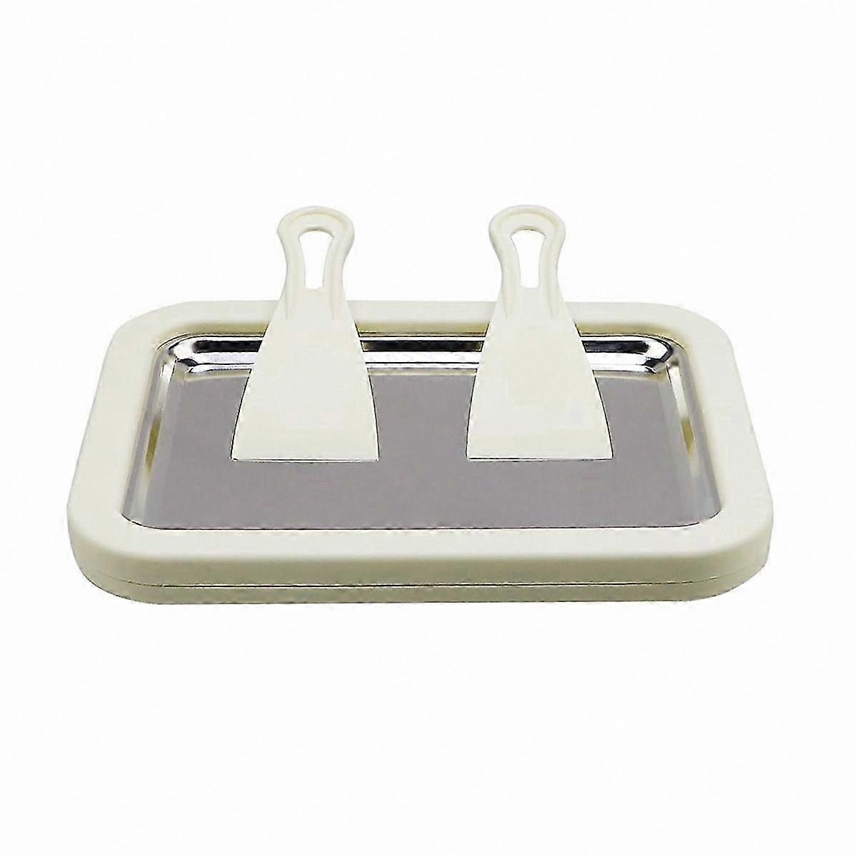 Frozen Yogurt Maker with Instant Rolling Technology for Ice Cream and Sorbet Preparation