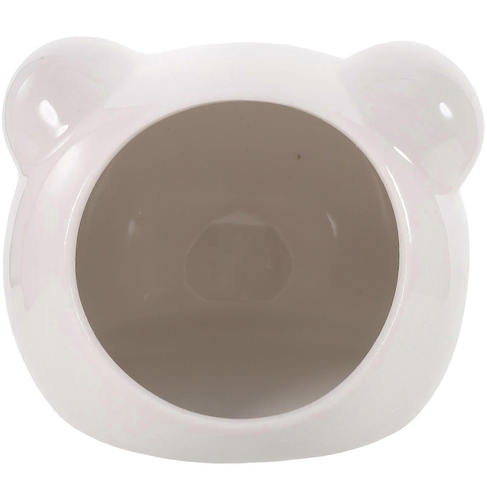 Ceramic Hamster Hideout Hamster Cartoon Shape Cooling Nest for Hamster Small Pet Hiding House