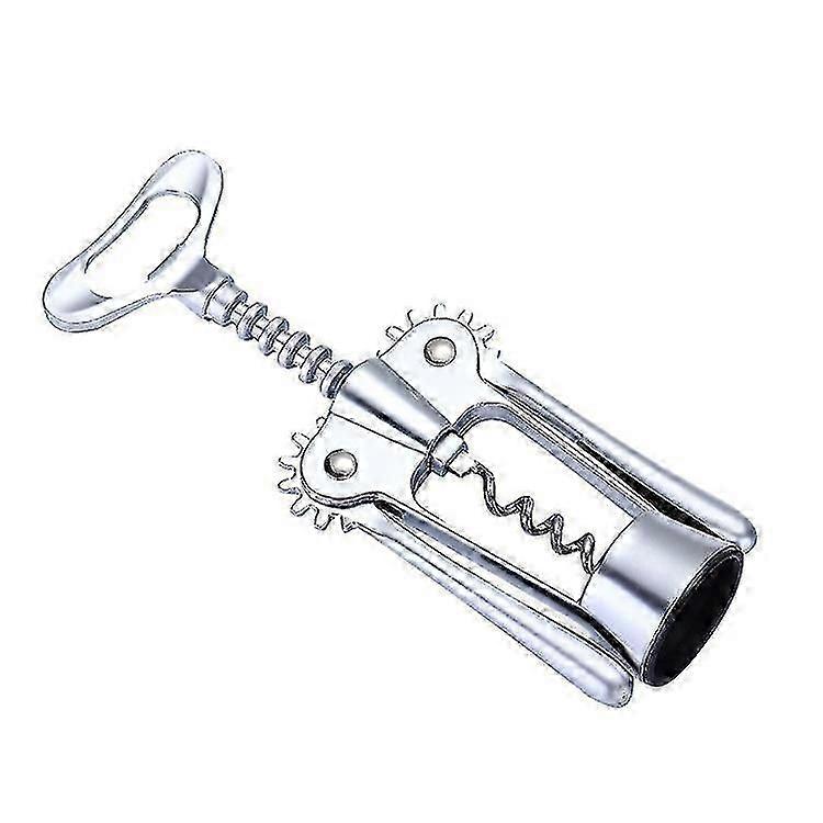Red Wine Bottle Opener, Wine Corkscrew, Multifunction, Practical, Ergonomic And Winged Design, Strong And Robust, For All Types Of Wine And Beer, For