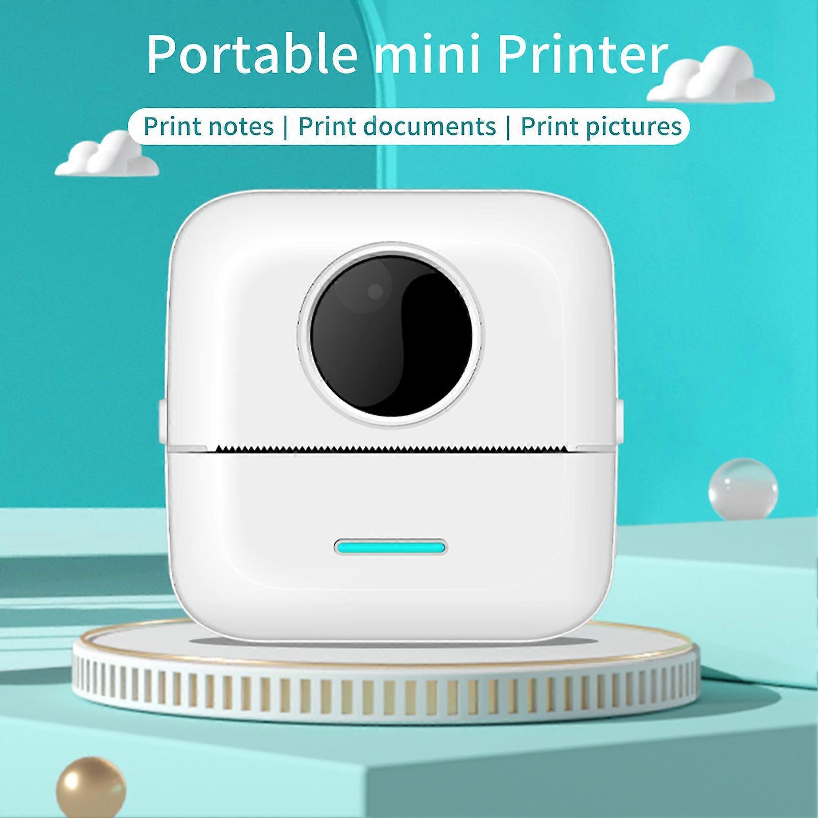 Pocket Thermal Label Printer 200dpi Wireless 58mm Compact Size