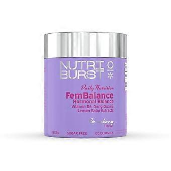 Nutriburst Fembalance Vegan Sugar-Free 60 Gummies - 2 Pack