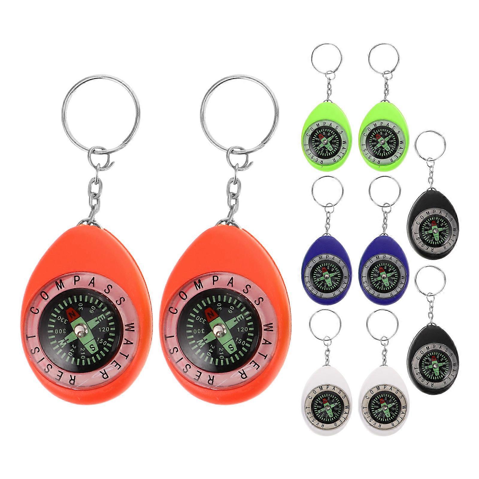 Durable Compact Outdoor Accessory Set – 10pcs Bright Colored Gear for Camping, Hiking, Backpacking & Party Favors