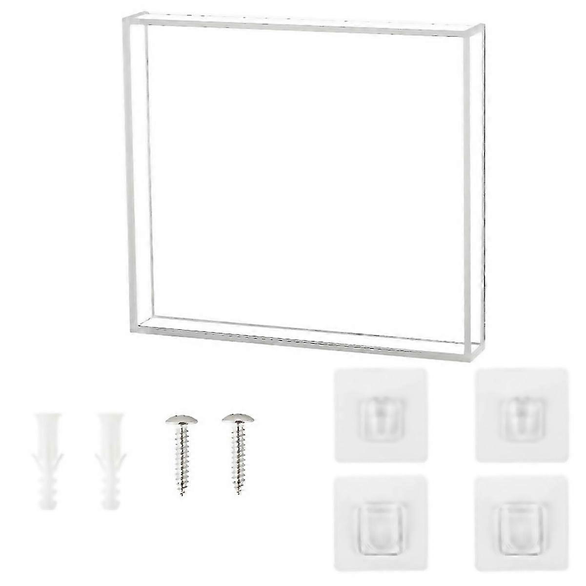 For Cd Disc Universal Wall Display Box Transparent Storage Cabinet