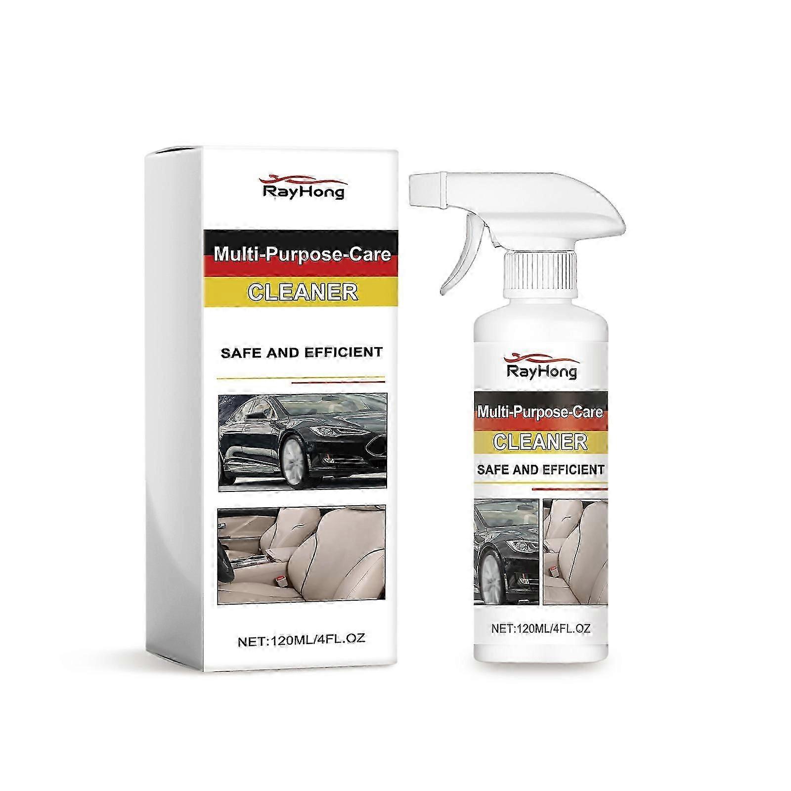 Rayhong car multifunctional care cleaner, leather seat interior steering wheel decontamination foam cleaner