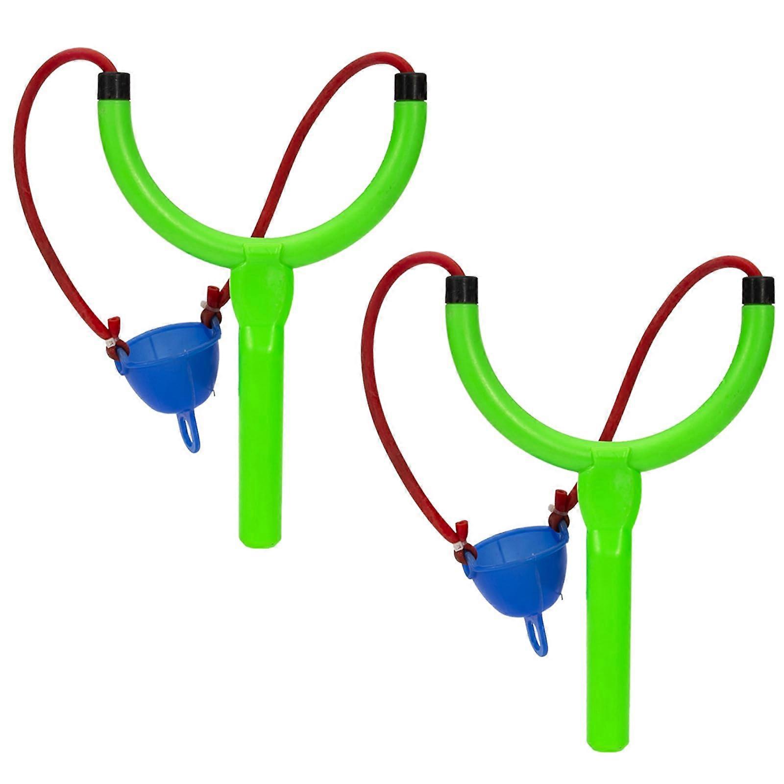 2pcs Fishing Baits Thrower Catapult Tool, Powerful Handheld Feeder for Accurate Bait Casting, Durable Fishing Accessory