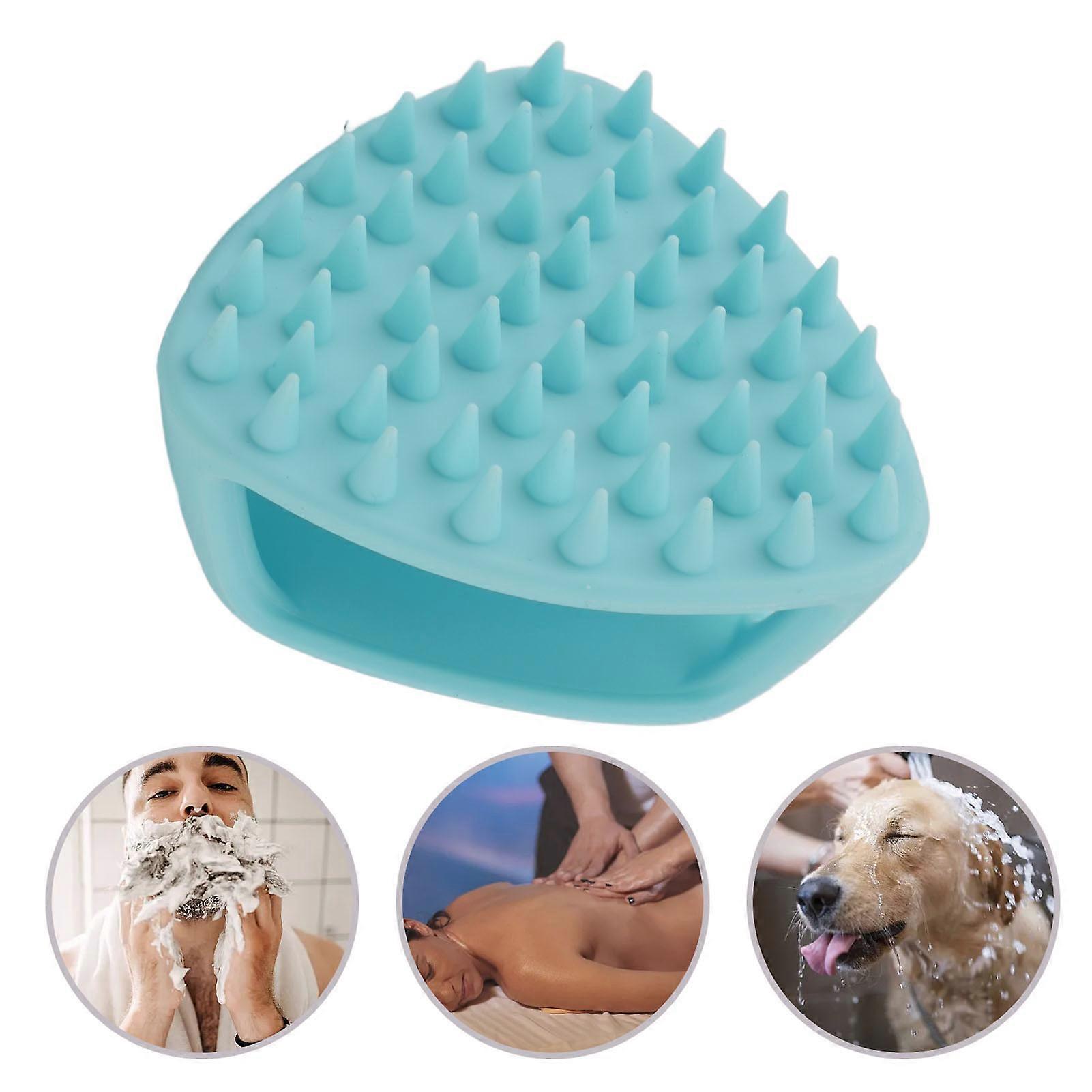 Silicone Beard Cleaning Brush Soft Bristles Deep Cleansing Scrubber