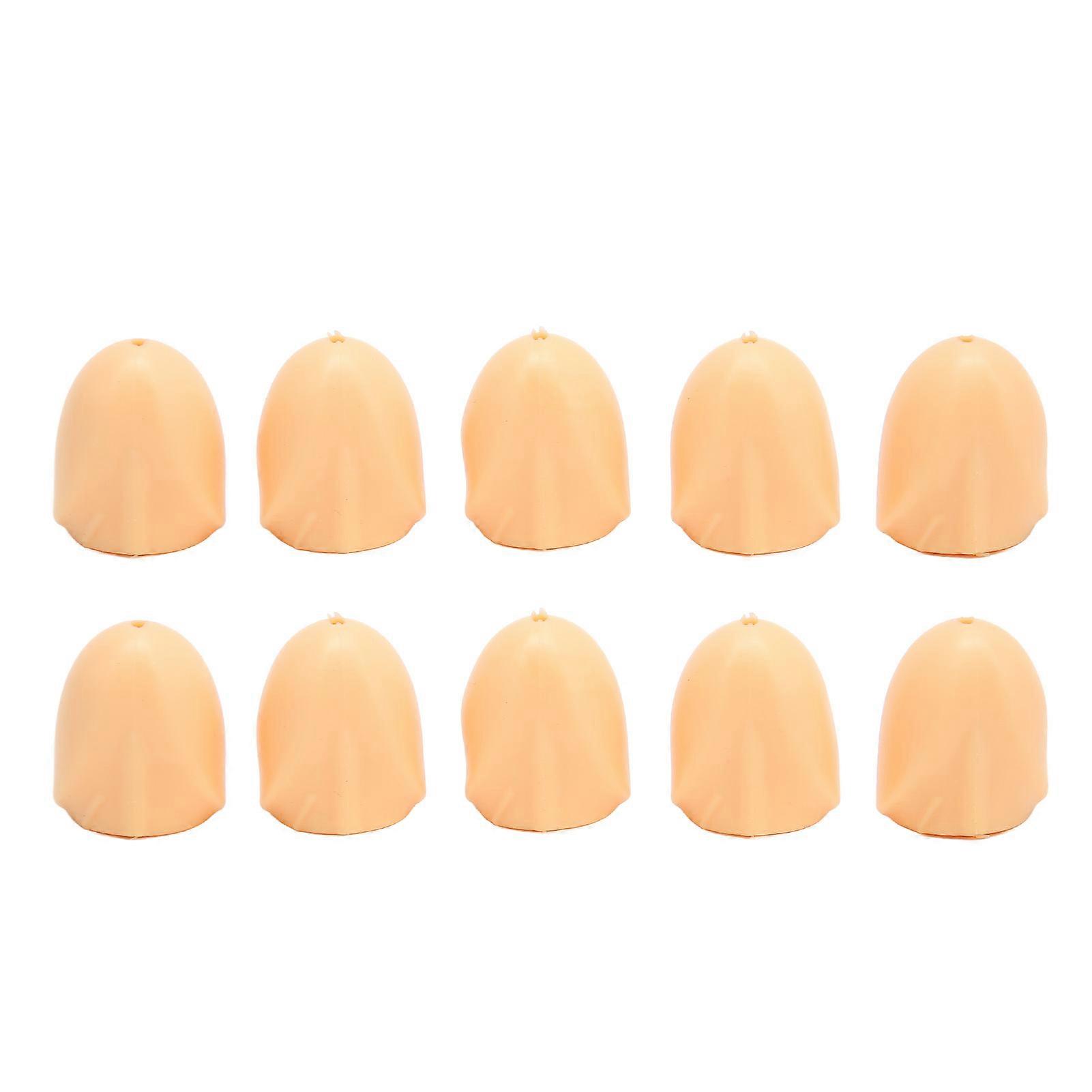 10 tappi spremi dentifricio per una distribuzione uniforme, evitando sprechi.