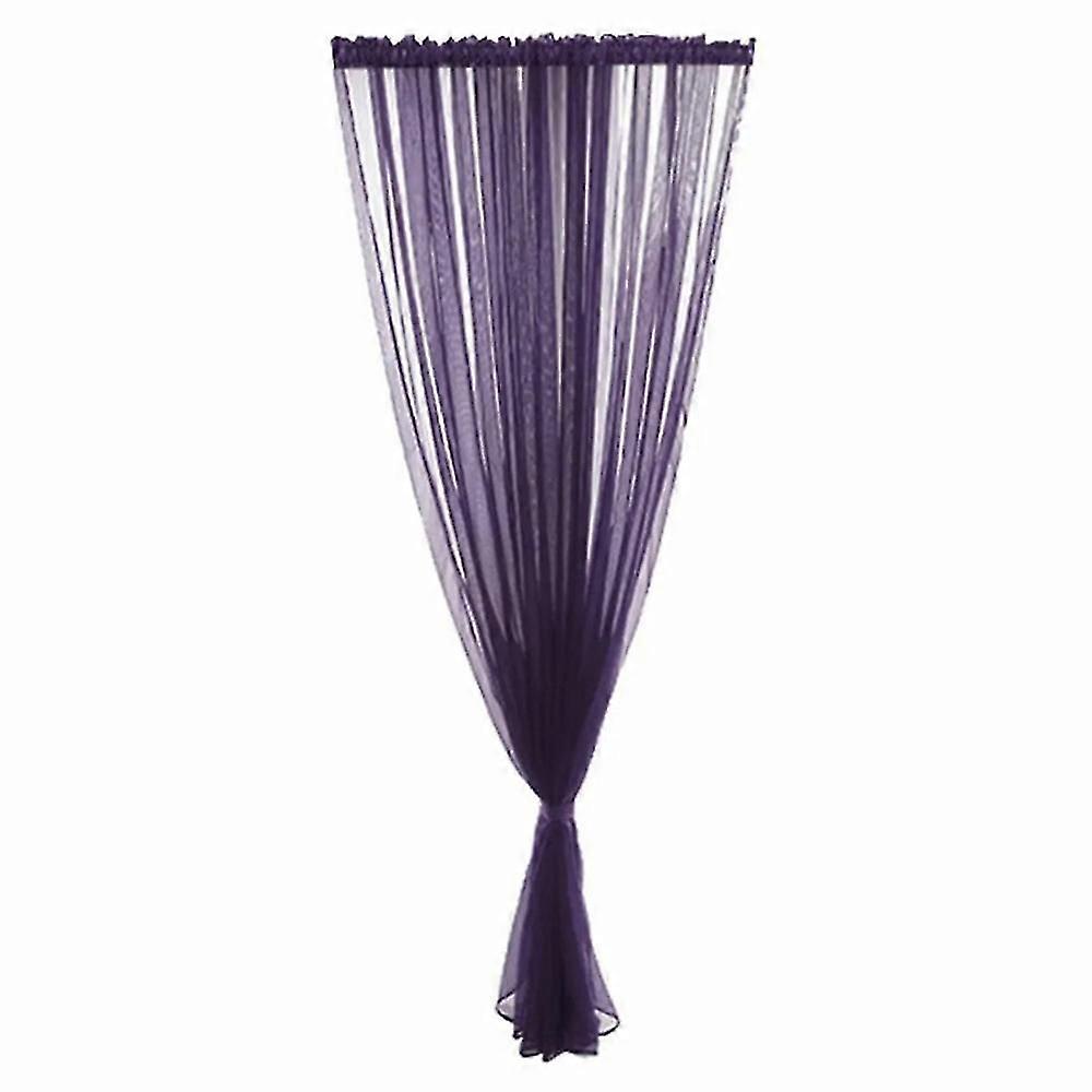 1x2,7m skira polyestergardiner för sovrum vardagsrum