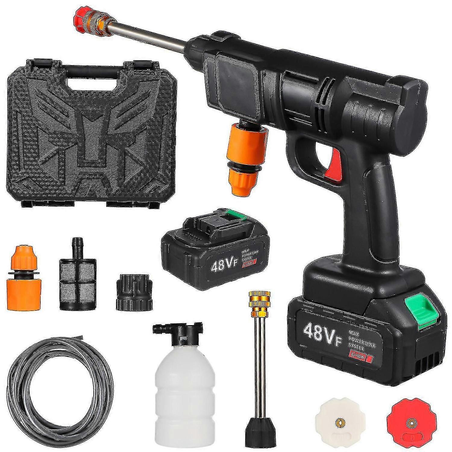 1 set of high pressure washer electric high pressure washer cordless car high pressure washer