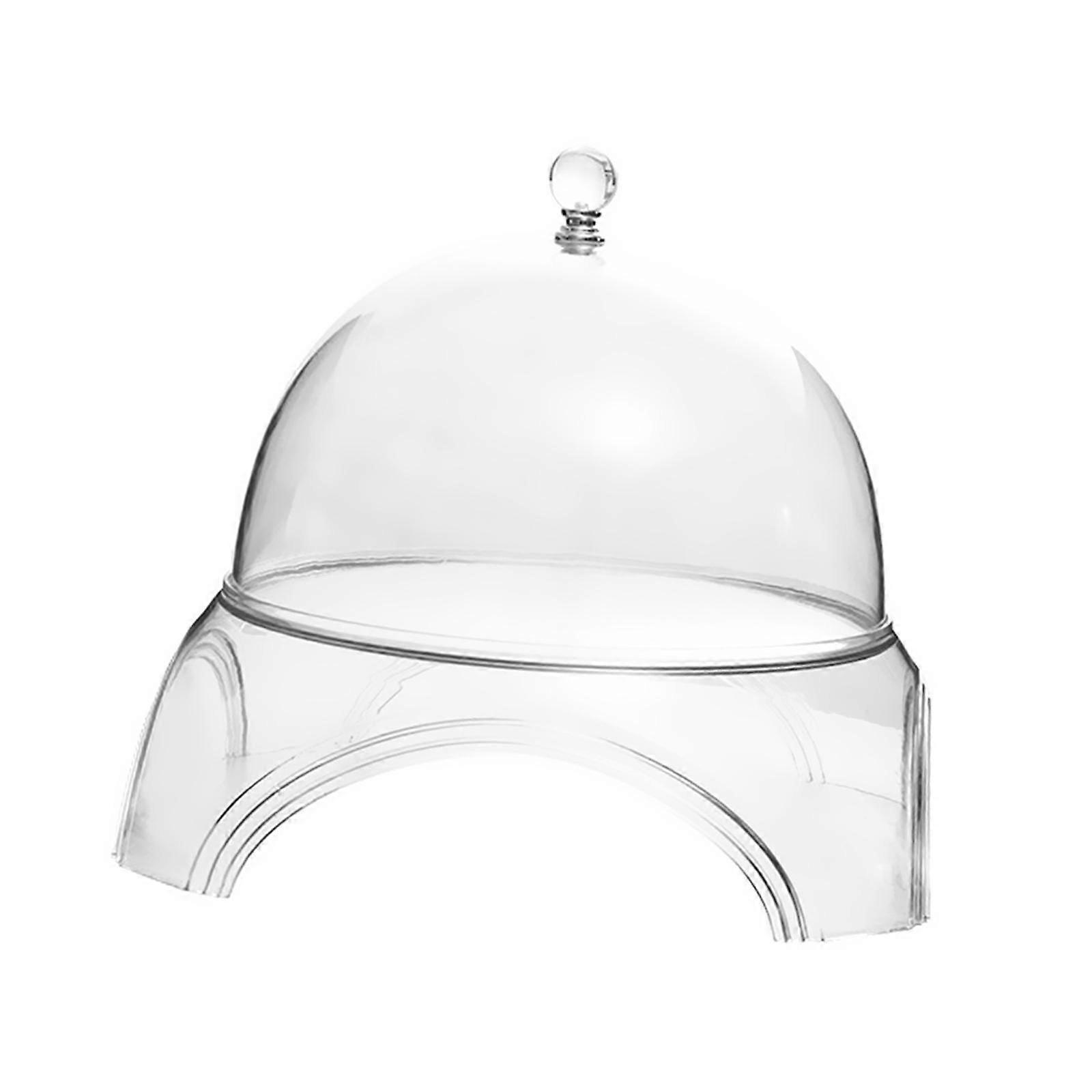 Cake Stand with Dome Serving Dish Portable Multifunctional Dessert Table Display