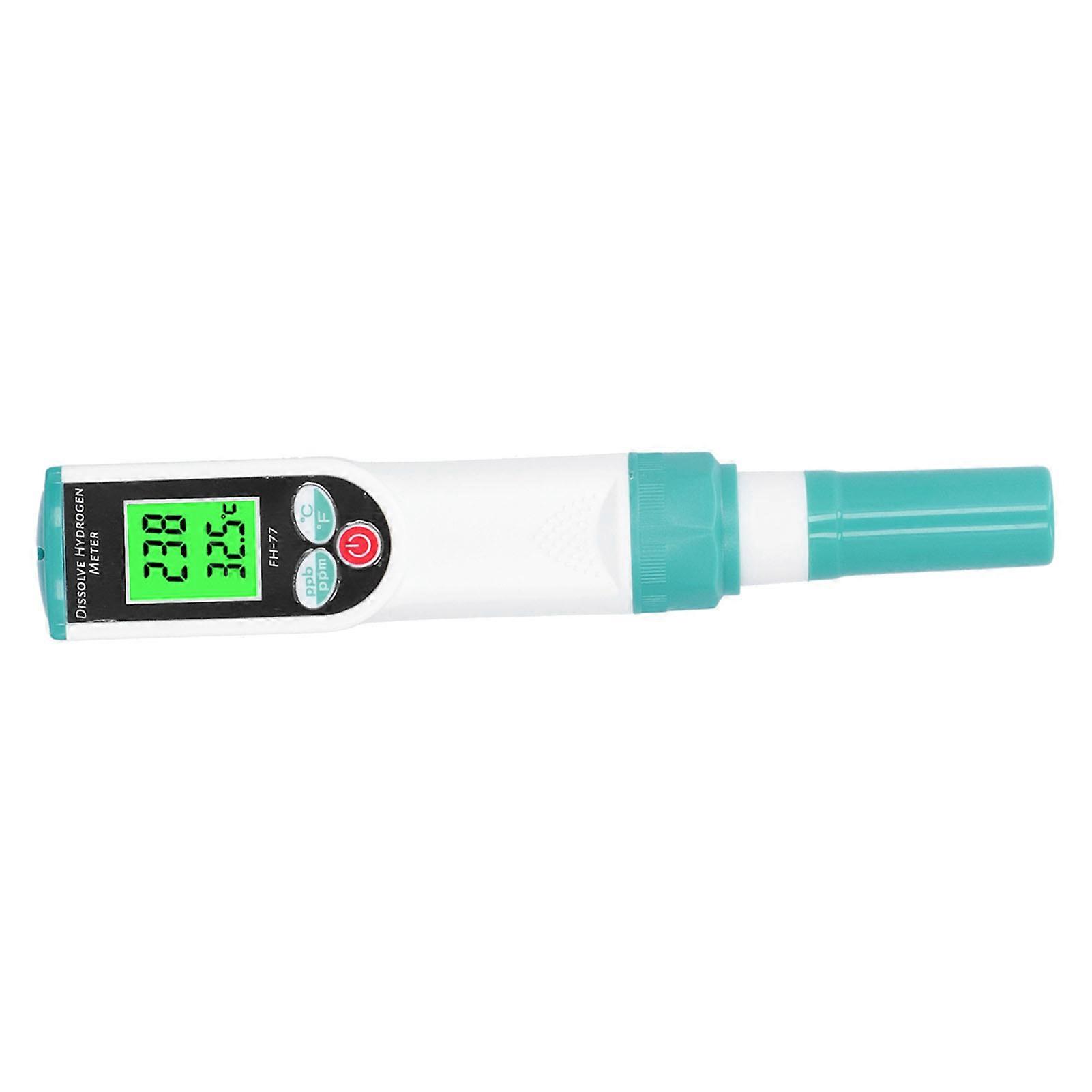Dissolve Hydrogen Meter 20.7cm ABS LCD High Accuracy Tester
