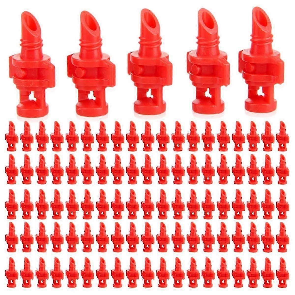100PCS 360 Misting Nozzle Irrigation, for Garden Irrigation System