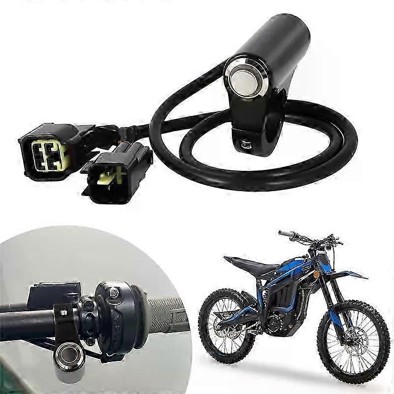 Fit For Talaria Sting R MX4 Plug N Play Blue LED Light Headlight Switch Head Light Lamp Plug Dirt Bike Part Accessories Save Battery