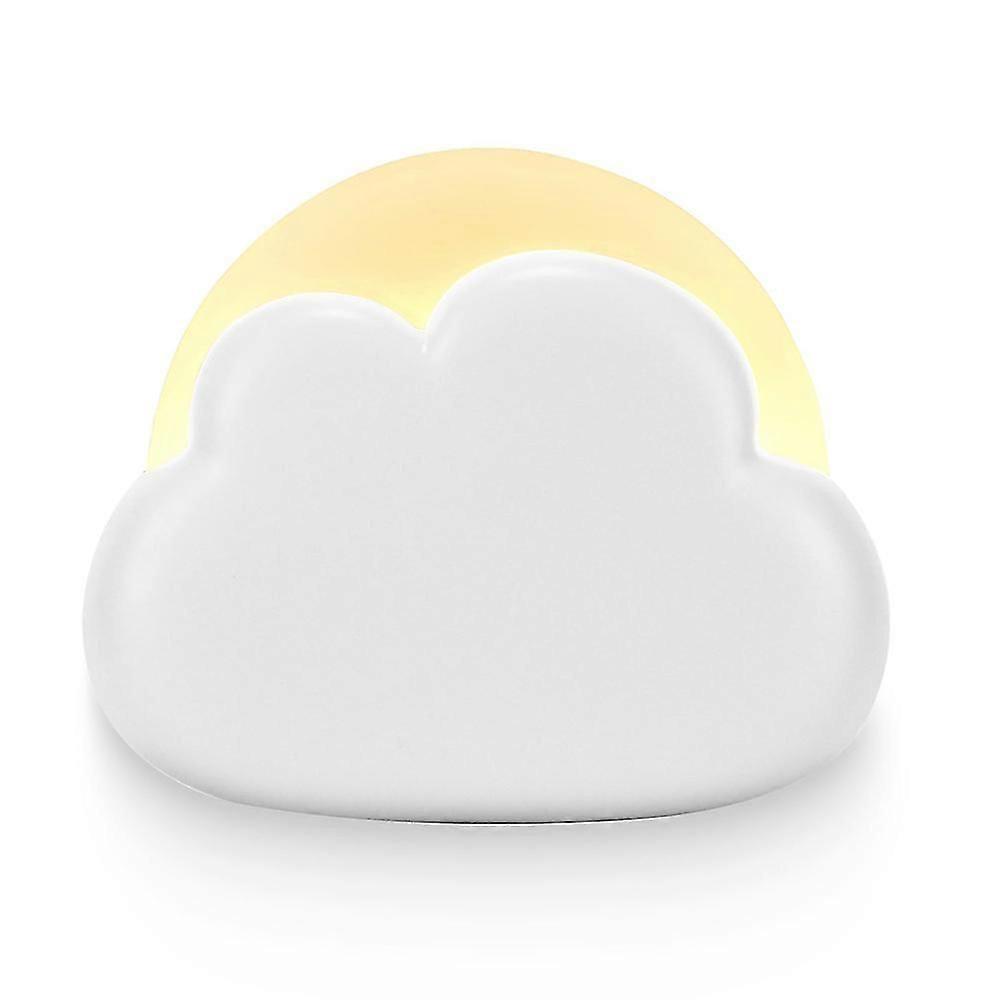 Cloud USB Rechargeable Bedside Lamp Night Light - White