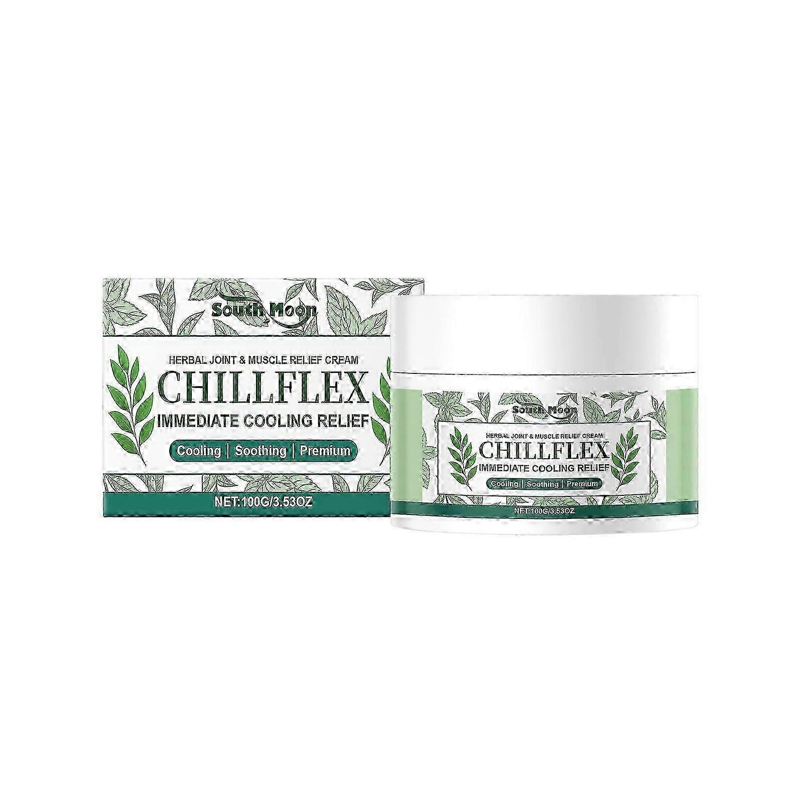 1-5Pcs Menthol Joint & Muscle Relief Massage Cream Chillflex Herbal Soothing Cream for Joints and Muscles Discomforts
