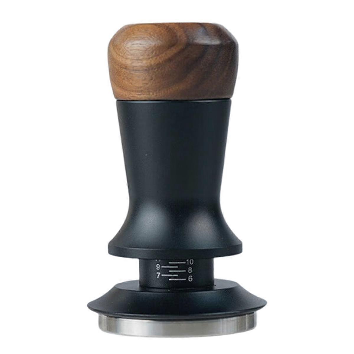 53mm Espresso Coffee Tamper Adjustable Height Constant Force Coffee Tamper Stainless Steel Base Internal Spring