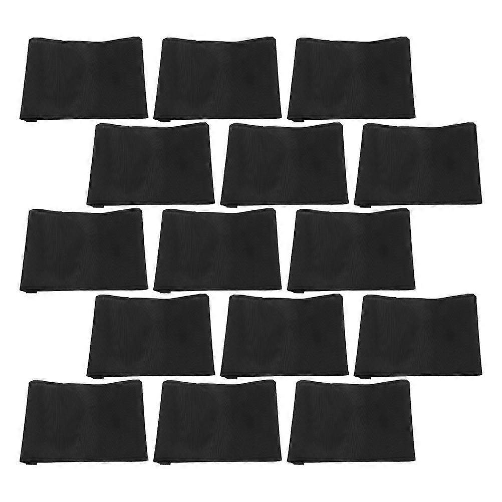 Black Elastic Arm Bands for Sports Memorial Service Fabric Material 25Pcs