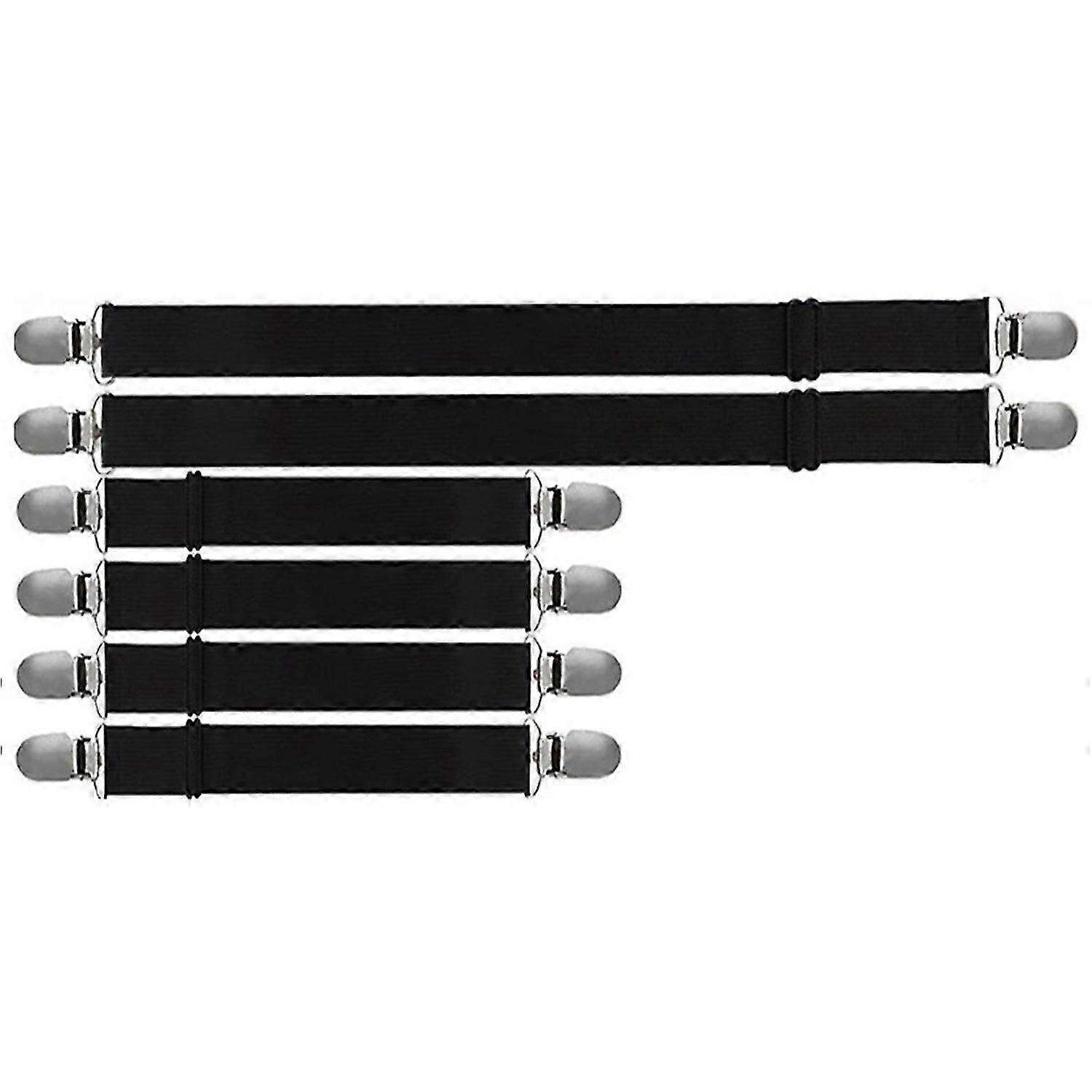 6Pcs Table Cloth Holder Clips Table Cloth Holder Hidden Strap