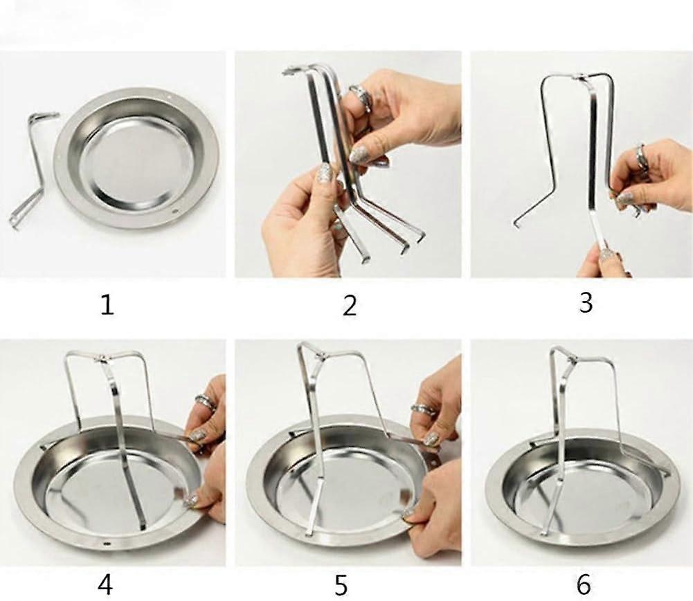 Stainless Steel Chicken Roaster Rack With Tray For Grill And Oven Upright Beer Can Holder For Small Turkey Duck Or Goose