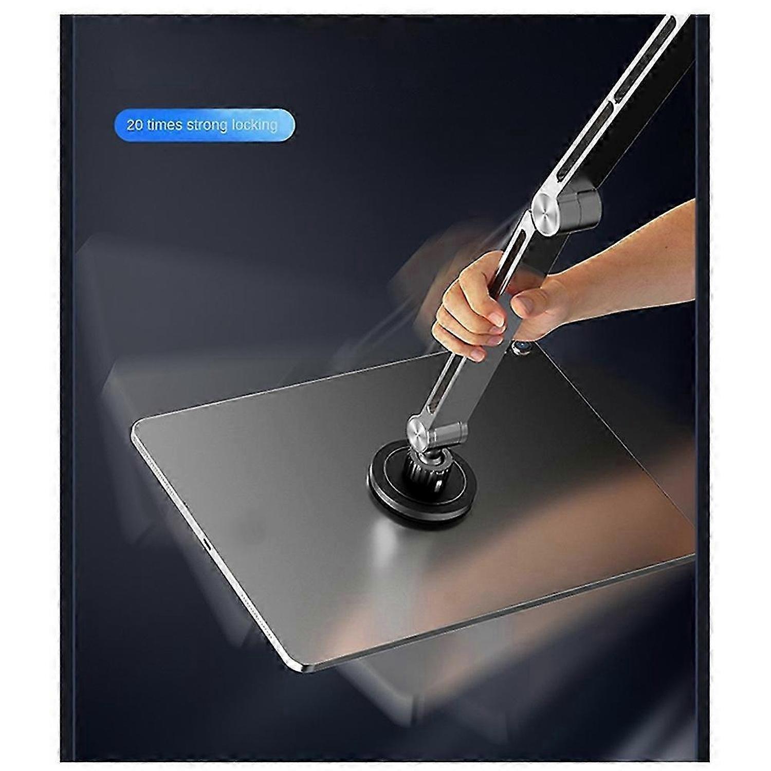 Tablet Stand Desktop Support Stand Phone Holder 360° Rotating Folding Office Fixing Magnetic Bracket