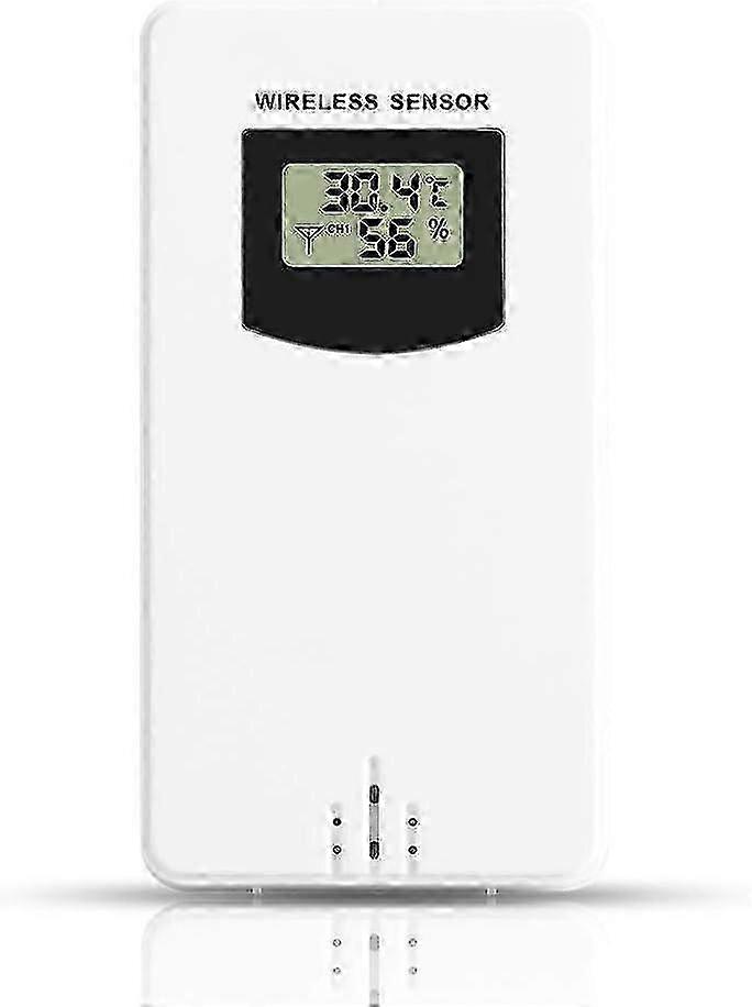 Outdoor temperature probe for weather station wireless monitor