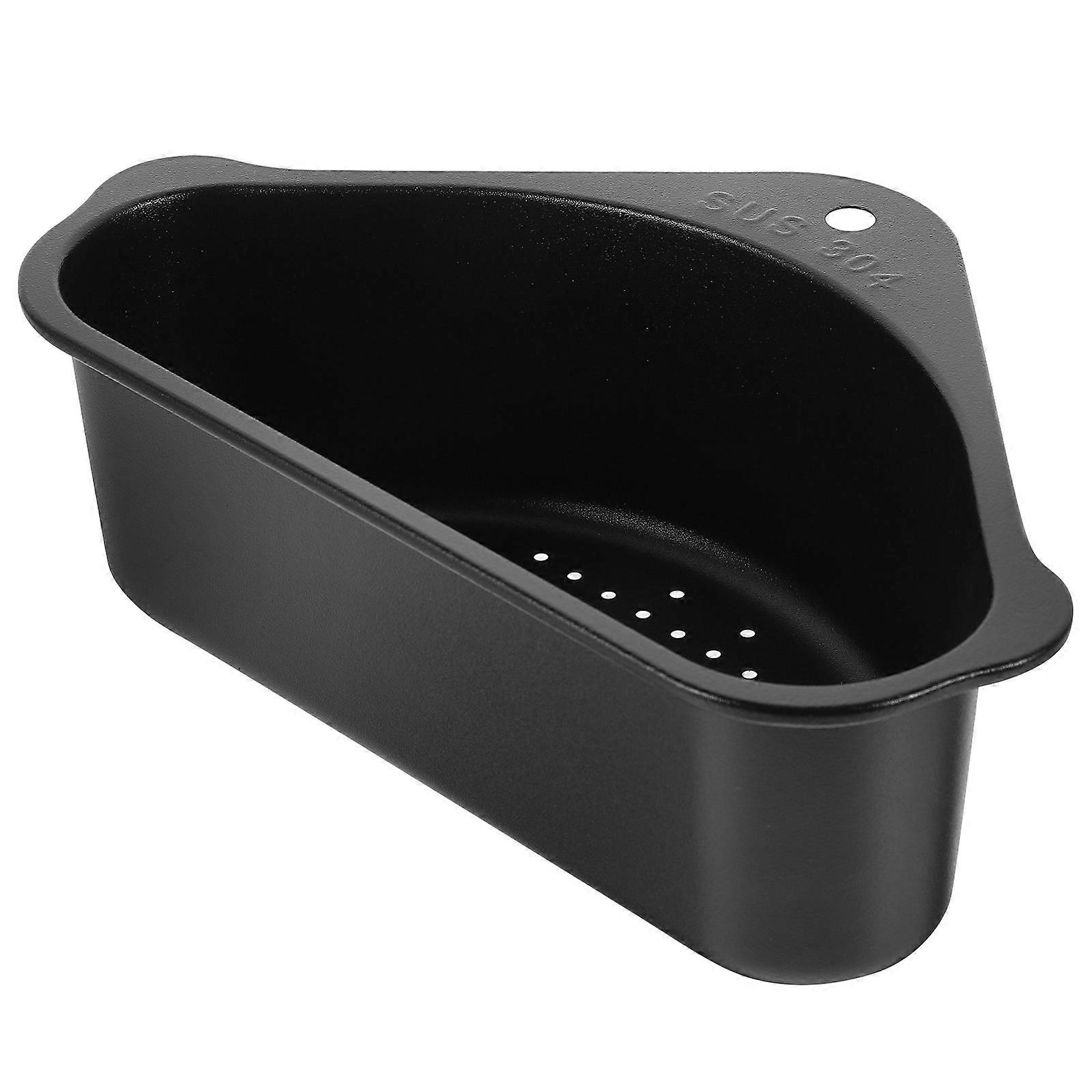 Corner Sink Strainer Stainless Steel Basket for Drainage 3Sets