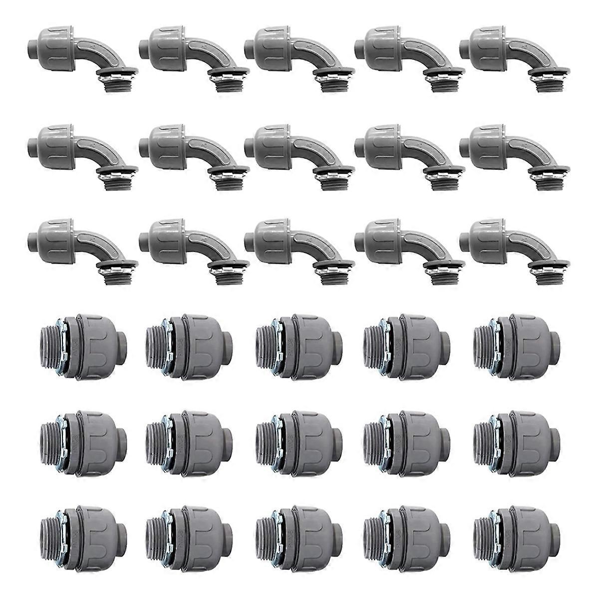 3/4In Liquid Tight Connector Non-Metallic Electrical Conduit Fittings