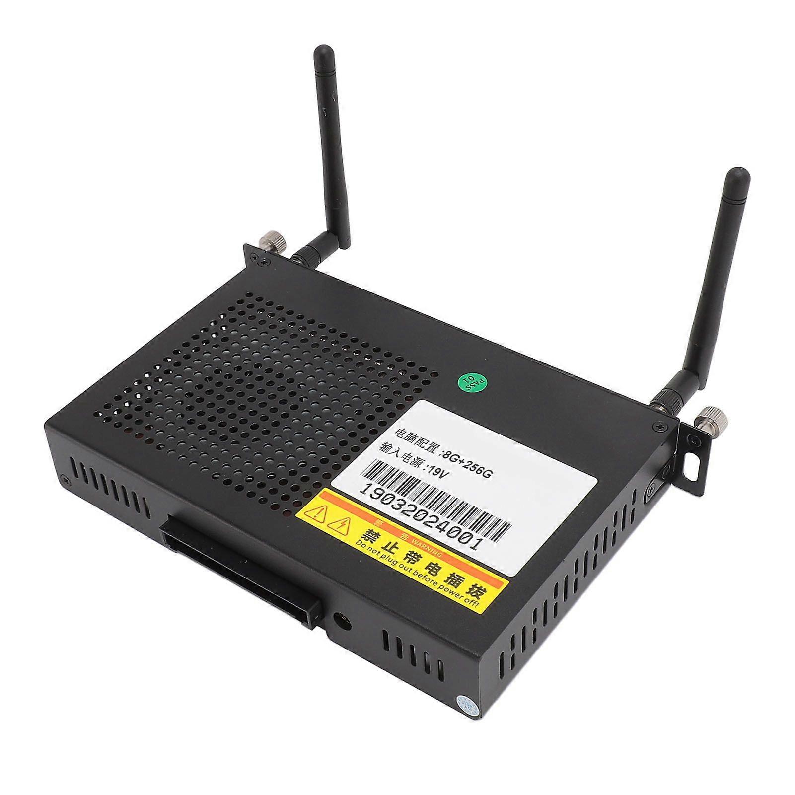 Small PC 8GB DDR4 256GB SSD 12th 13th Gen Mobile Processor Built in Industrial Control Small Desktop Computer CPU for I5 1240P 180x120x30mm / 7.1x4.7x