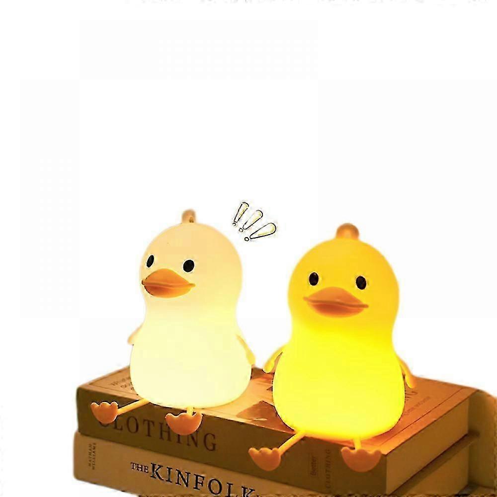 Duck Silicon Lovely Night Light (Colorful Plug-In Model)