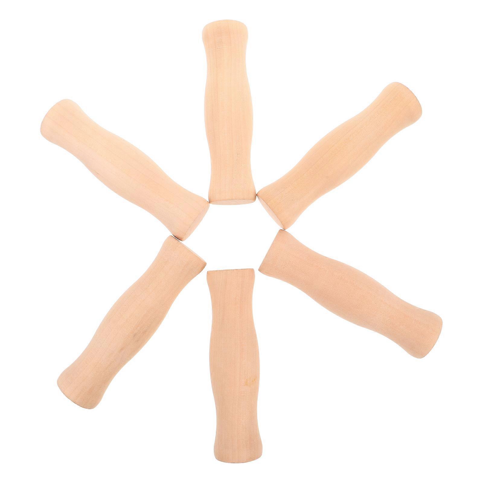 Ergonomic Wooden Bucket Handle Replacement for Home Use 30Pcs