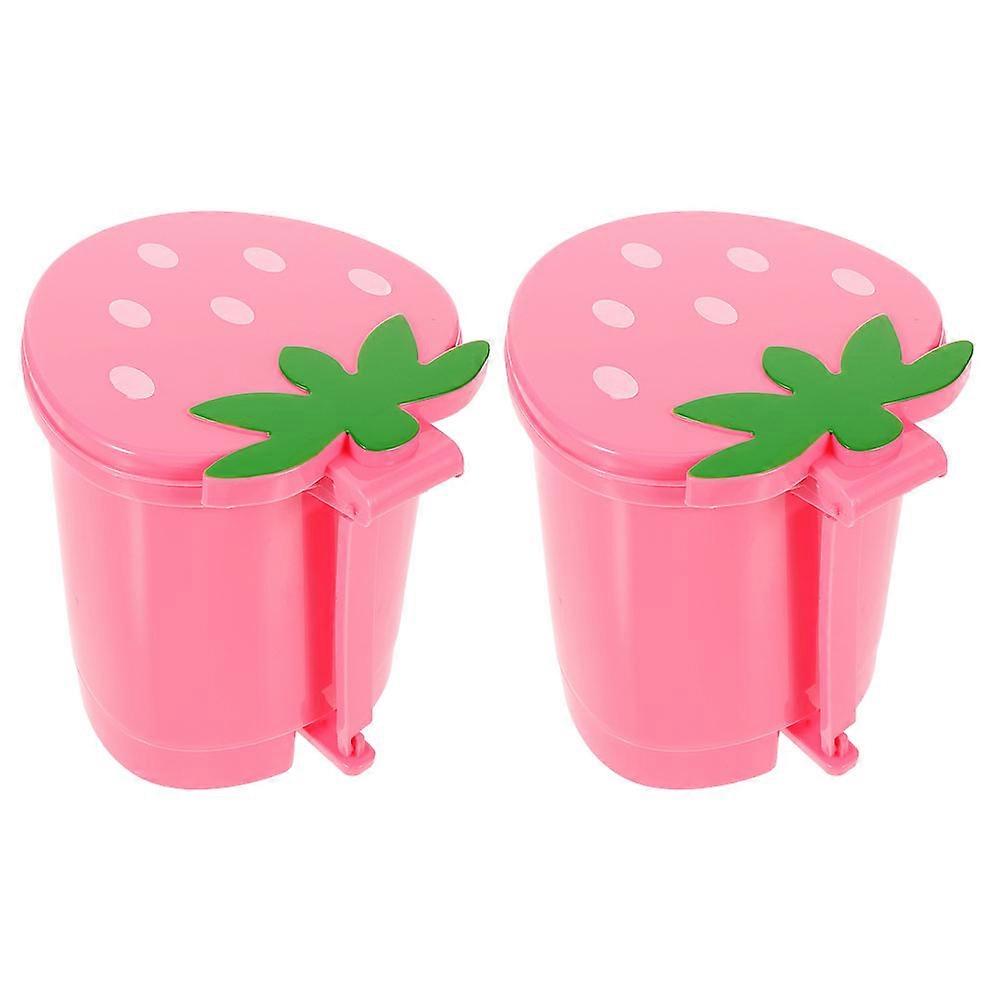 Trash Can for Desktop Use 8Pcs Cute Bin