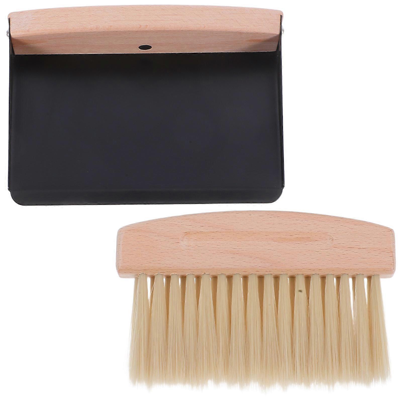 Small Hand Broom Multi-Function Mini Dustpan and Brush for Cleaning 2Sets