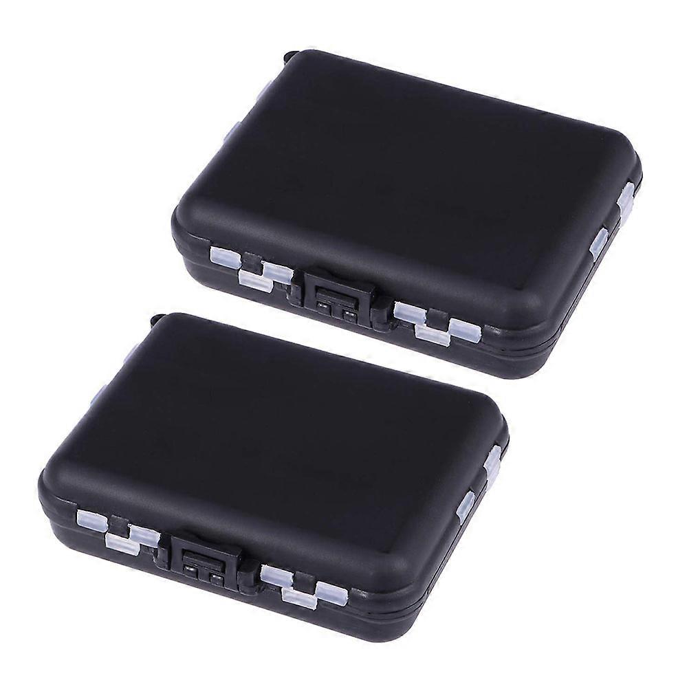 Multi-Function Tackle Organizer Black Professional Organizer 10Pcs