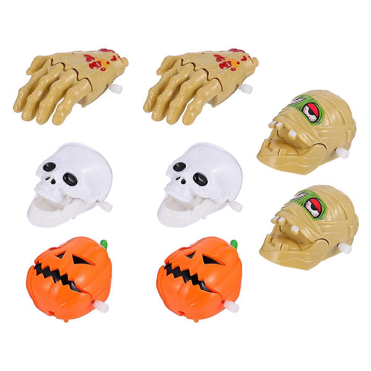 Creative Halloween Wind Up Toy Ghost Hand Clockwork Toy for Play 24Pcs